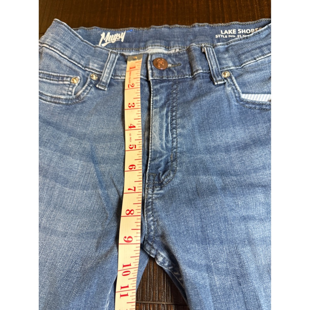 Mugsy Jeans Lake Shores Medium Wash‎ Blue Stretch Denim FLX3NLA 32x32 Mens - Picture 6 of 10